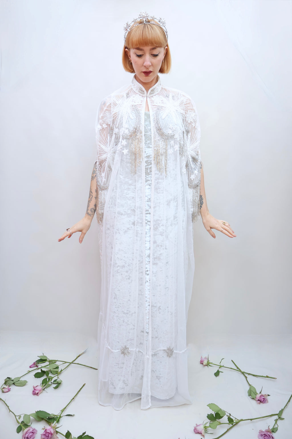 Bridal Celestial Cape