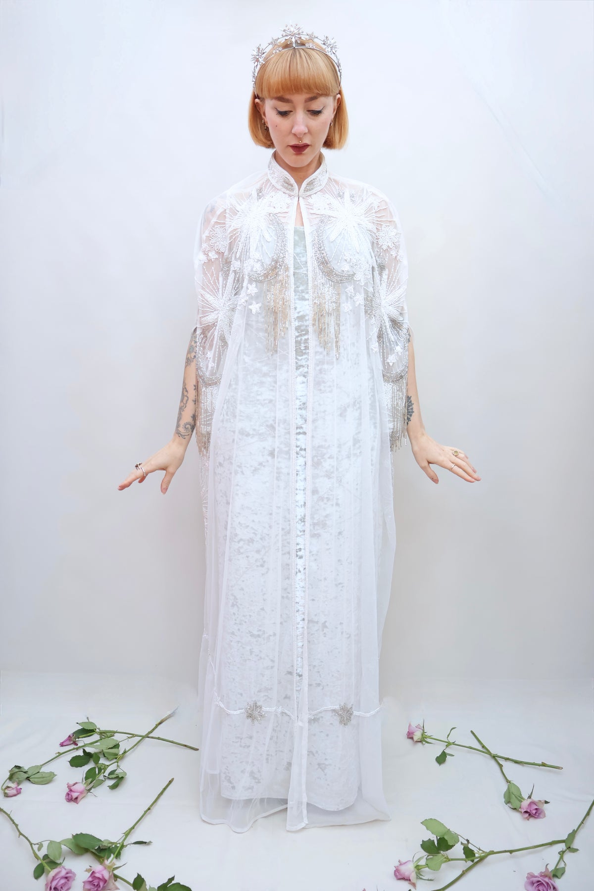 Bridal Celestial Cape
