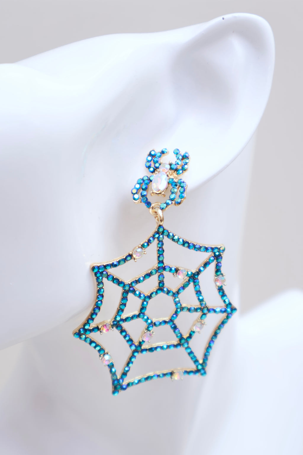 Spiderweb Sparkle Earrings