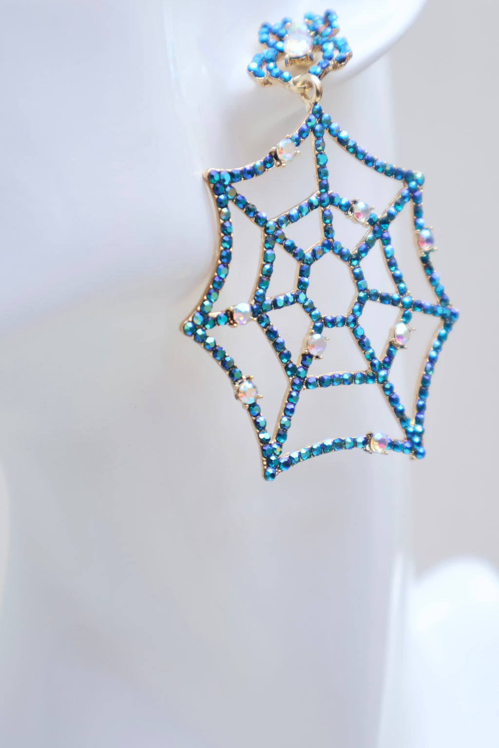 Spiderweb Sparkle Earrings