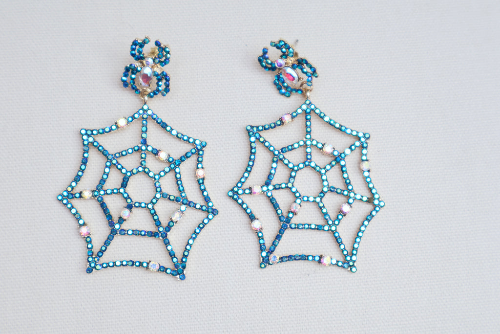Spiderweb Sparkle Earrings