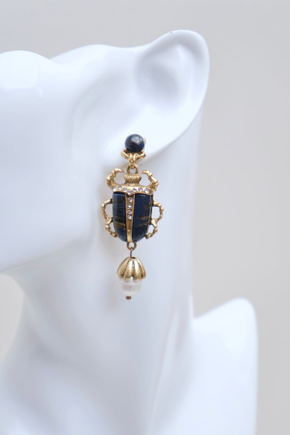 Beetle Earrings
