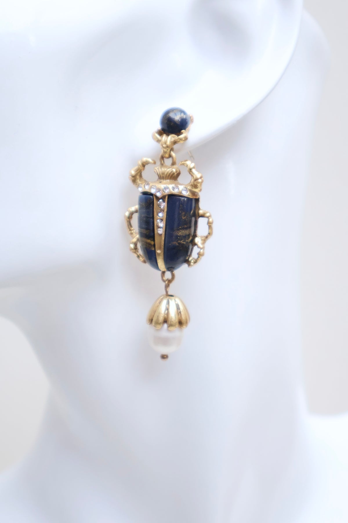 Beetle Earrings