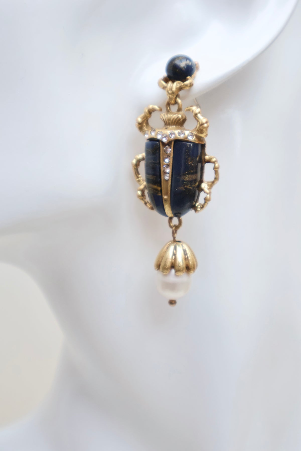 Beetle Earrings