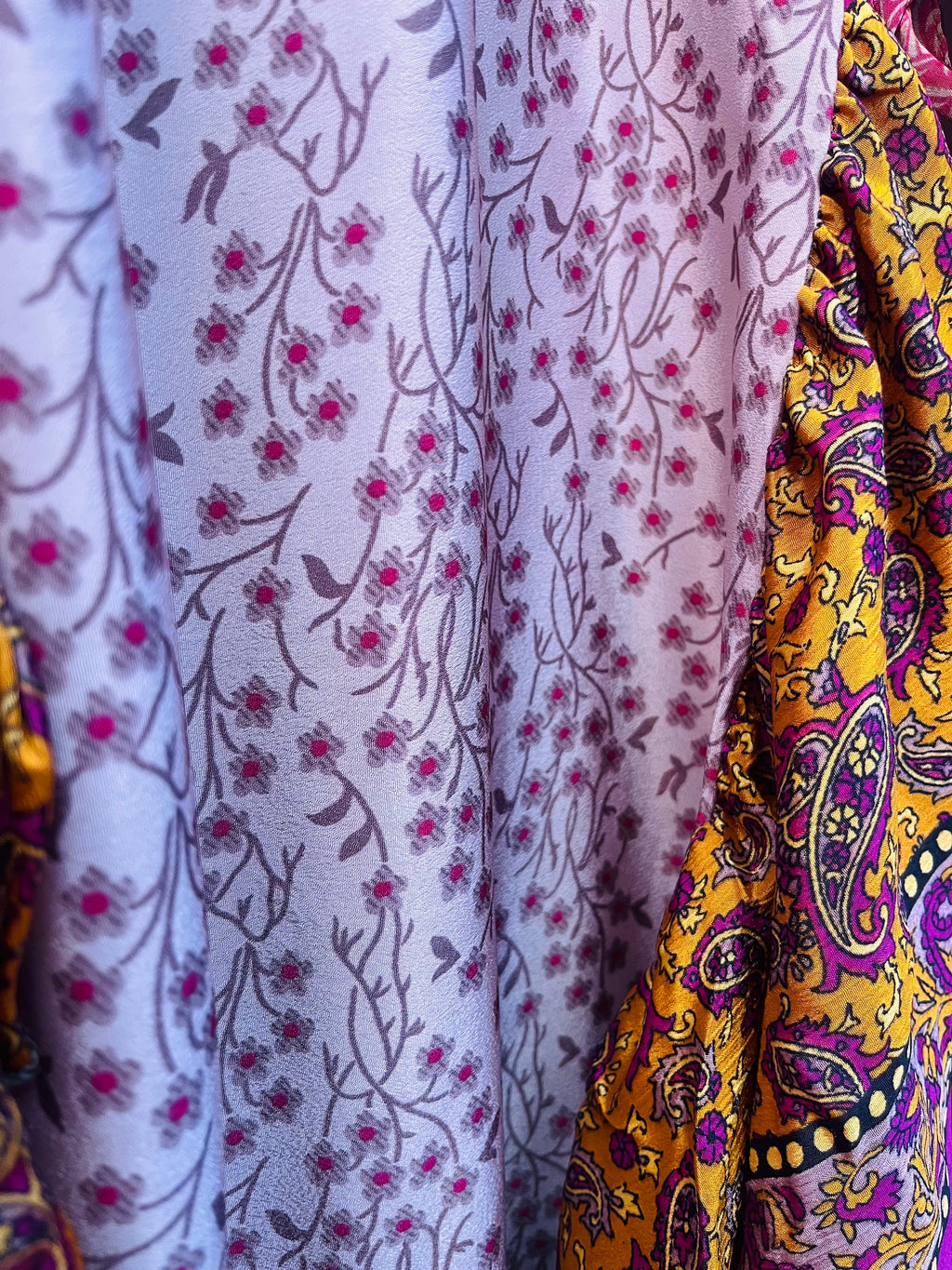 Upcycled Sari Wrap Dress
