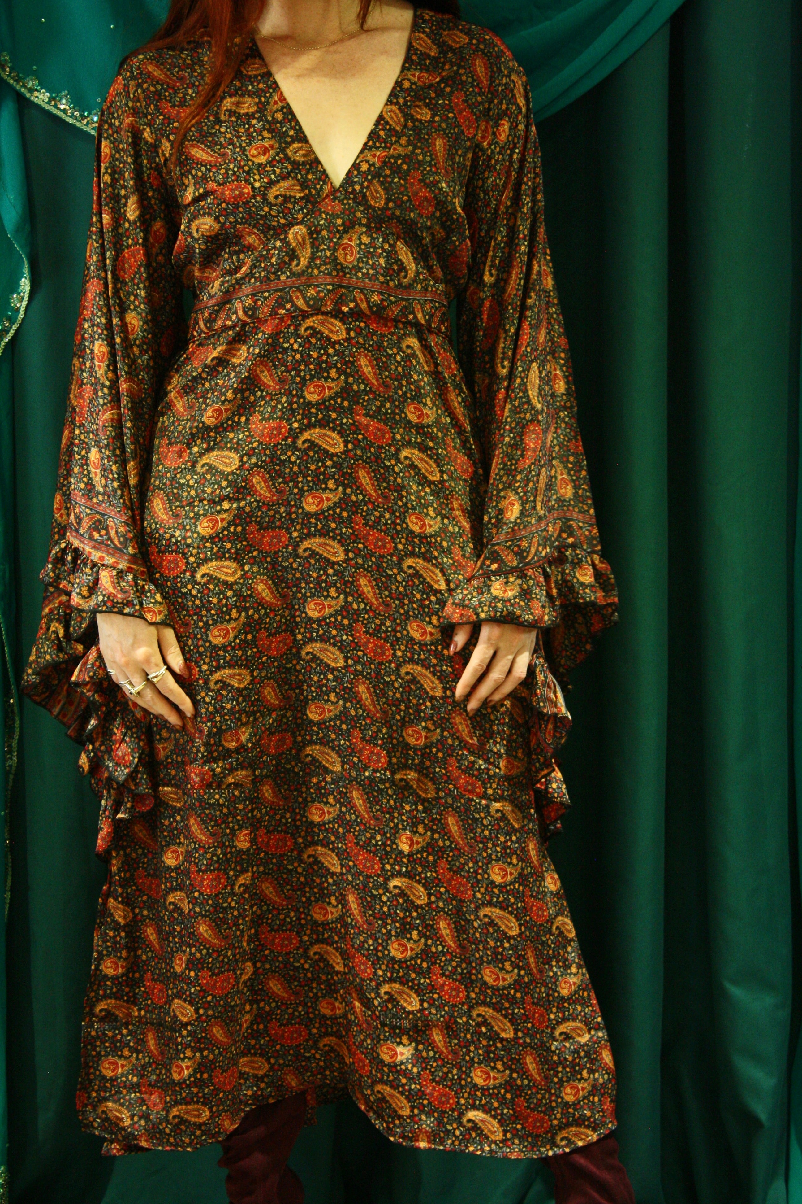 'Stevie' Silk Maxi Dress