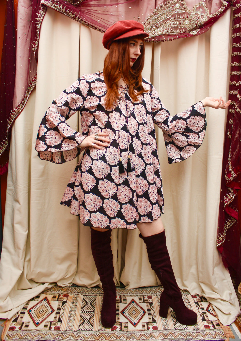 'Dusty' Cotton Mini Dress