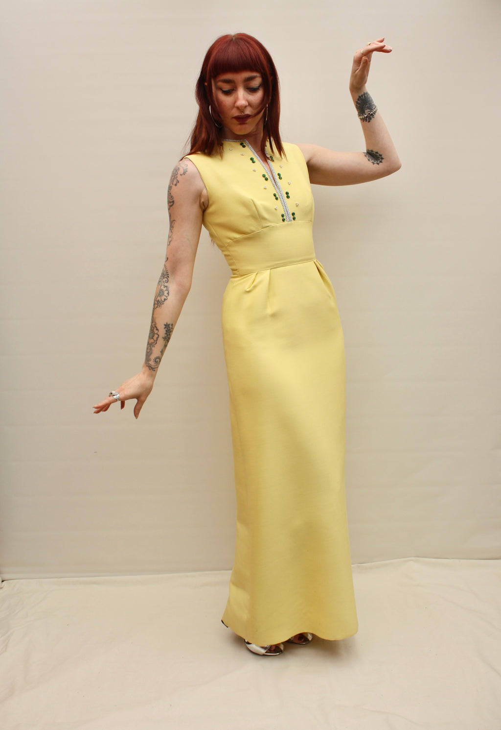 Vintage 60s Structured Dress