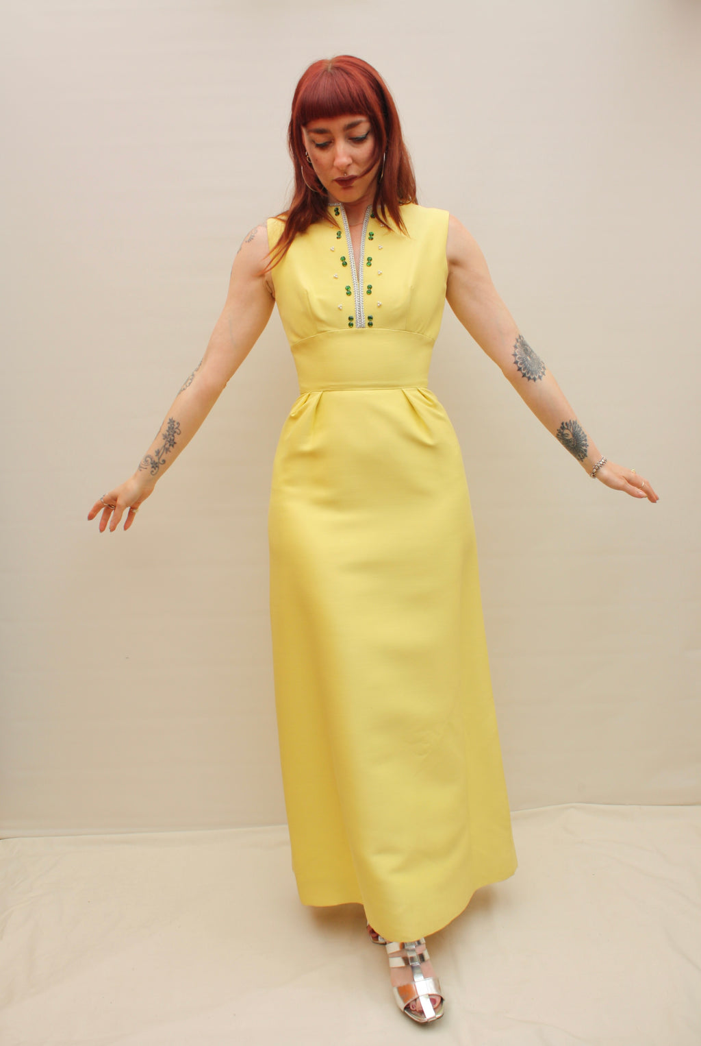 Vintage 60s Structured Dress