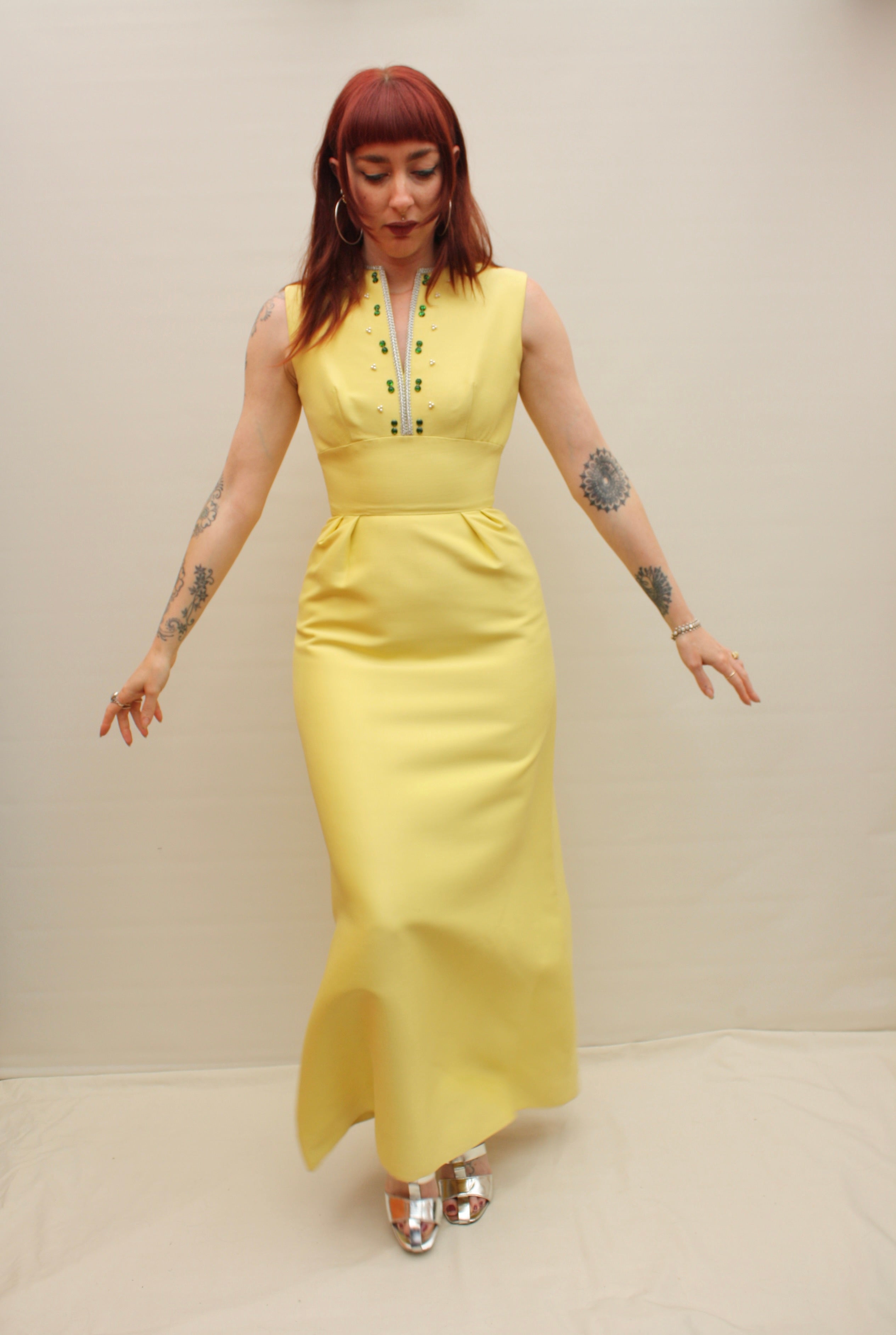 Vintage 60s Structured Dress