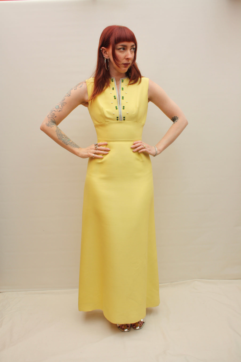 Vintage 60s Structured Dress