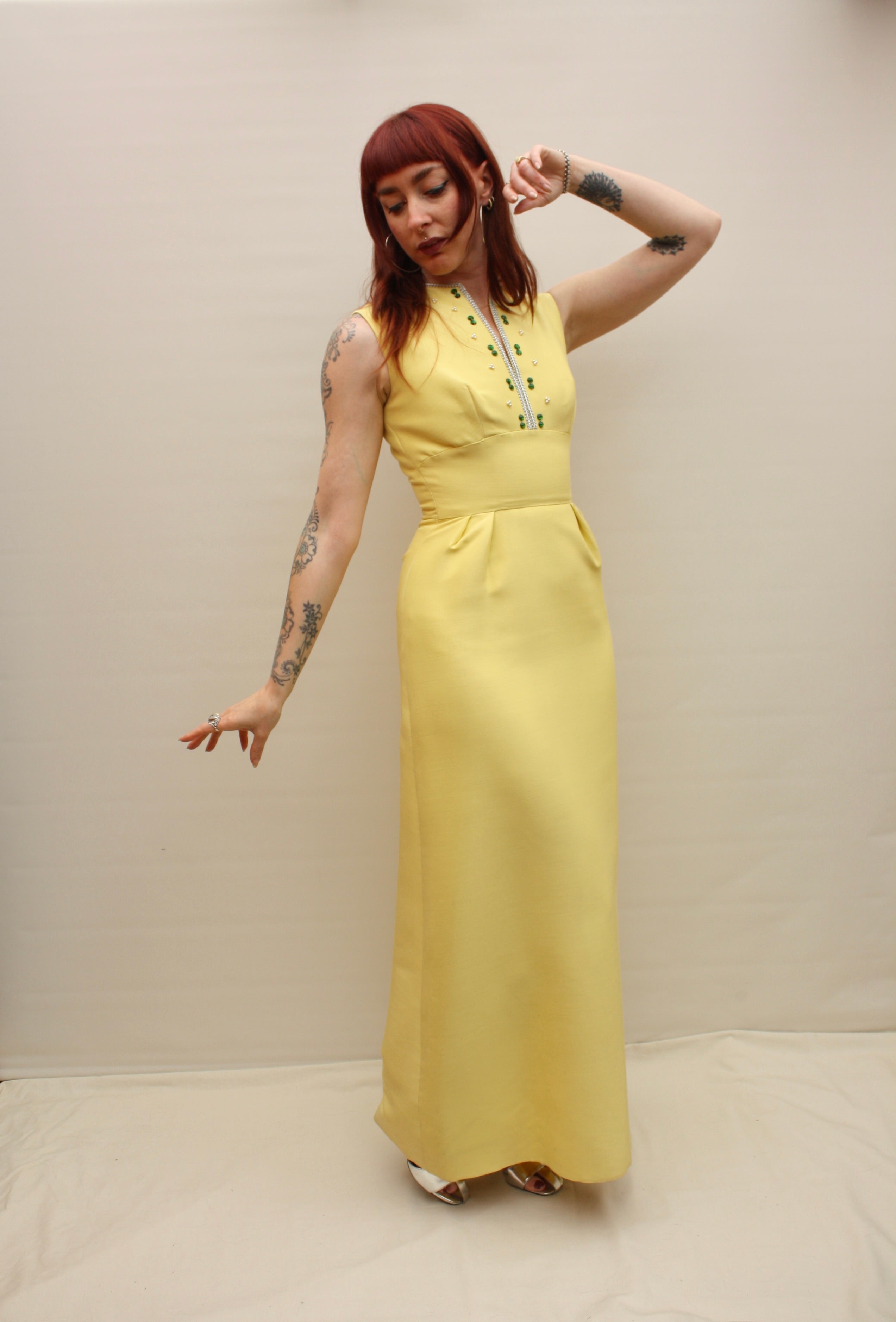 Vintage 60s Structured Dress