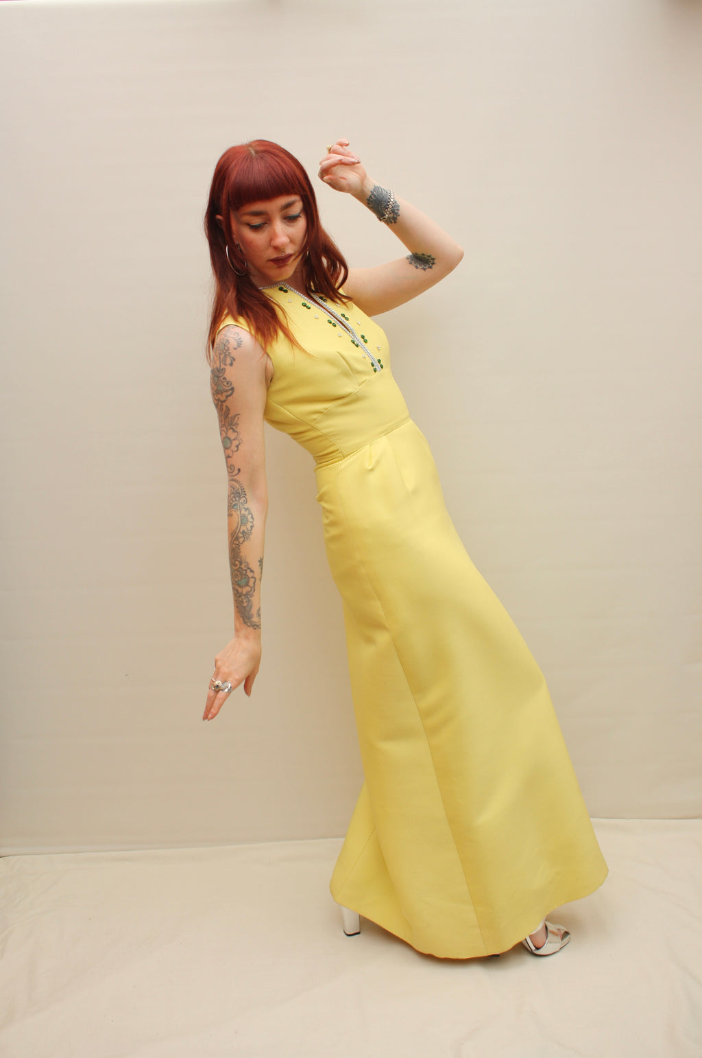 Vintage 60s Structured Dress