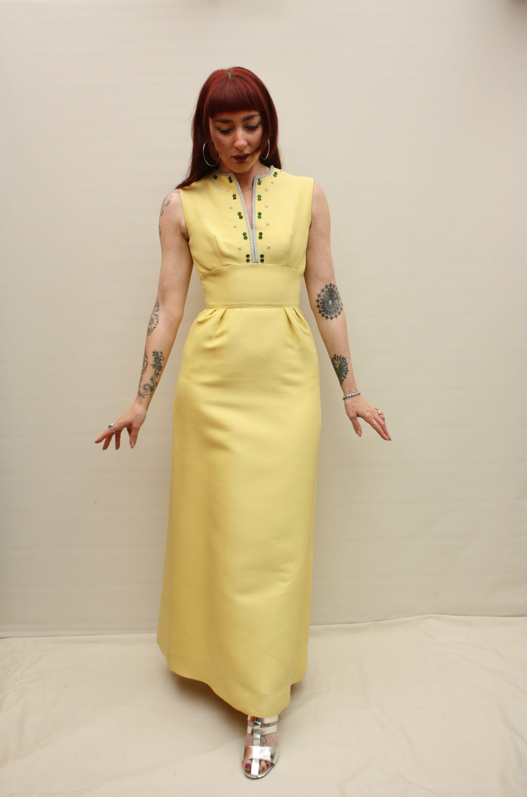 Vintage 60s Structured Dress