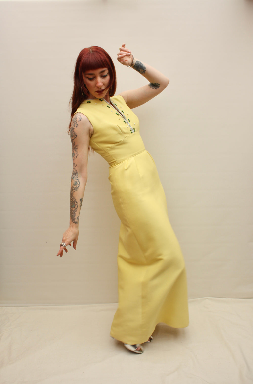 Vintage 60s Structured Dress