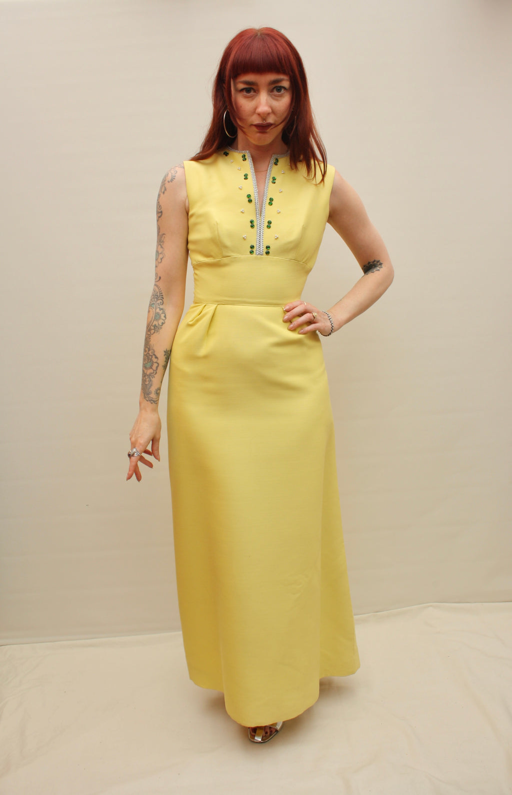 Vintage 60s Structured Dress