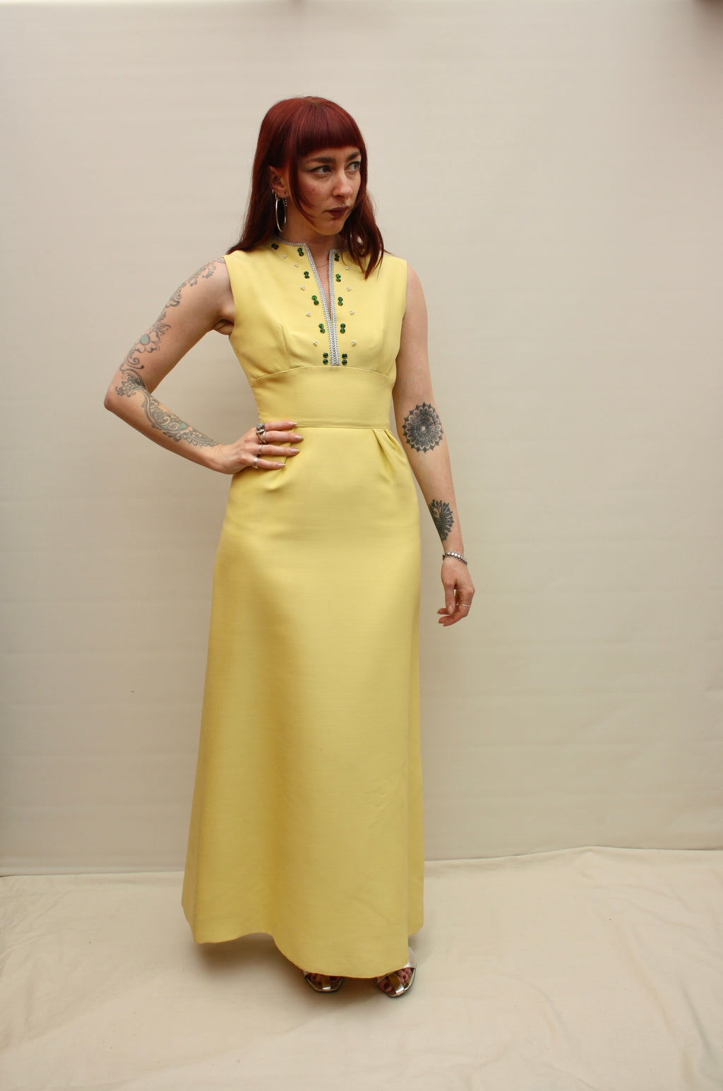 Vintage 60s Structured Dress
