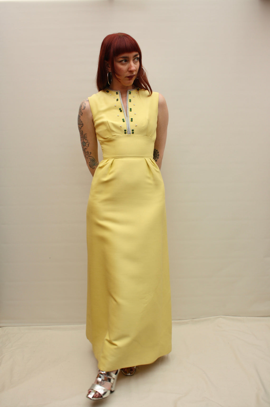 Vintage 60s Structured Dress