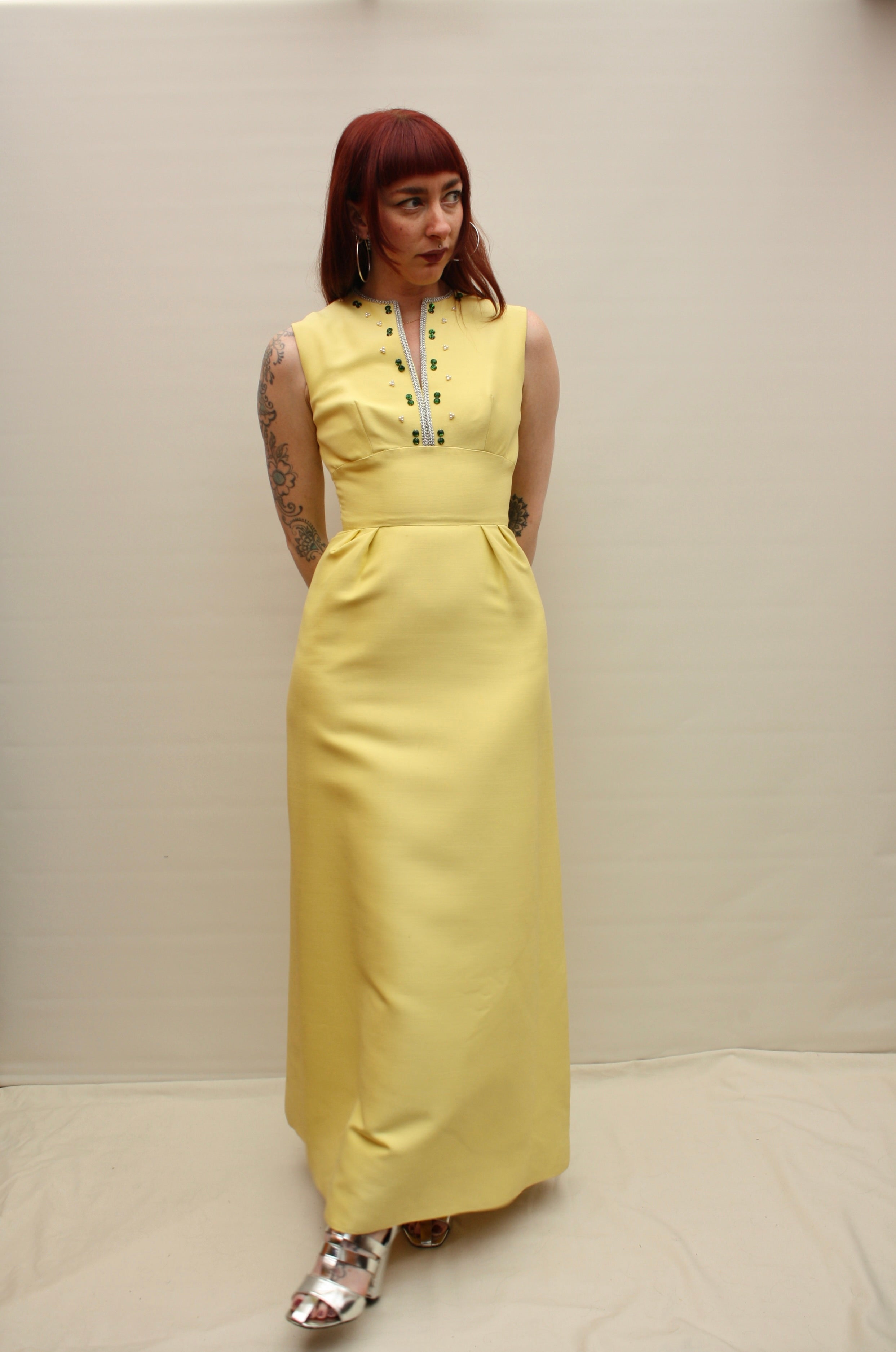 Vintage 60s Structured Dress