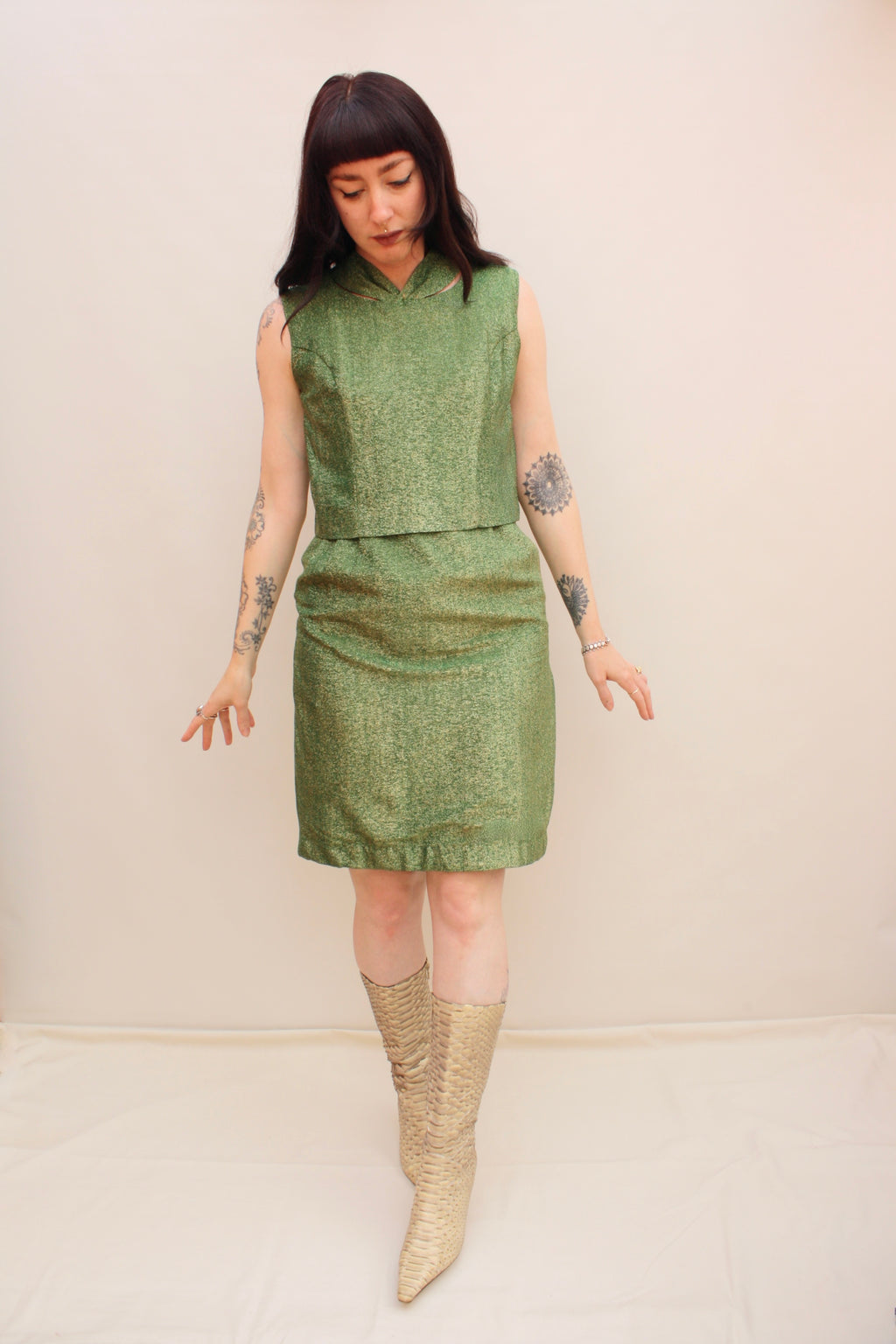 Vintage 60s Glitter Dress