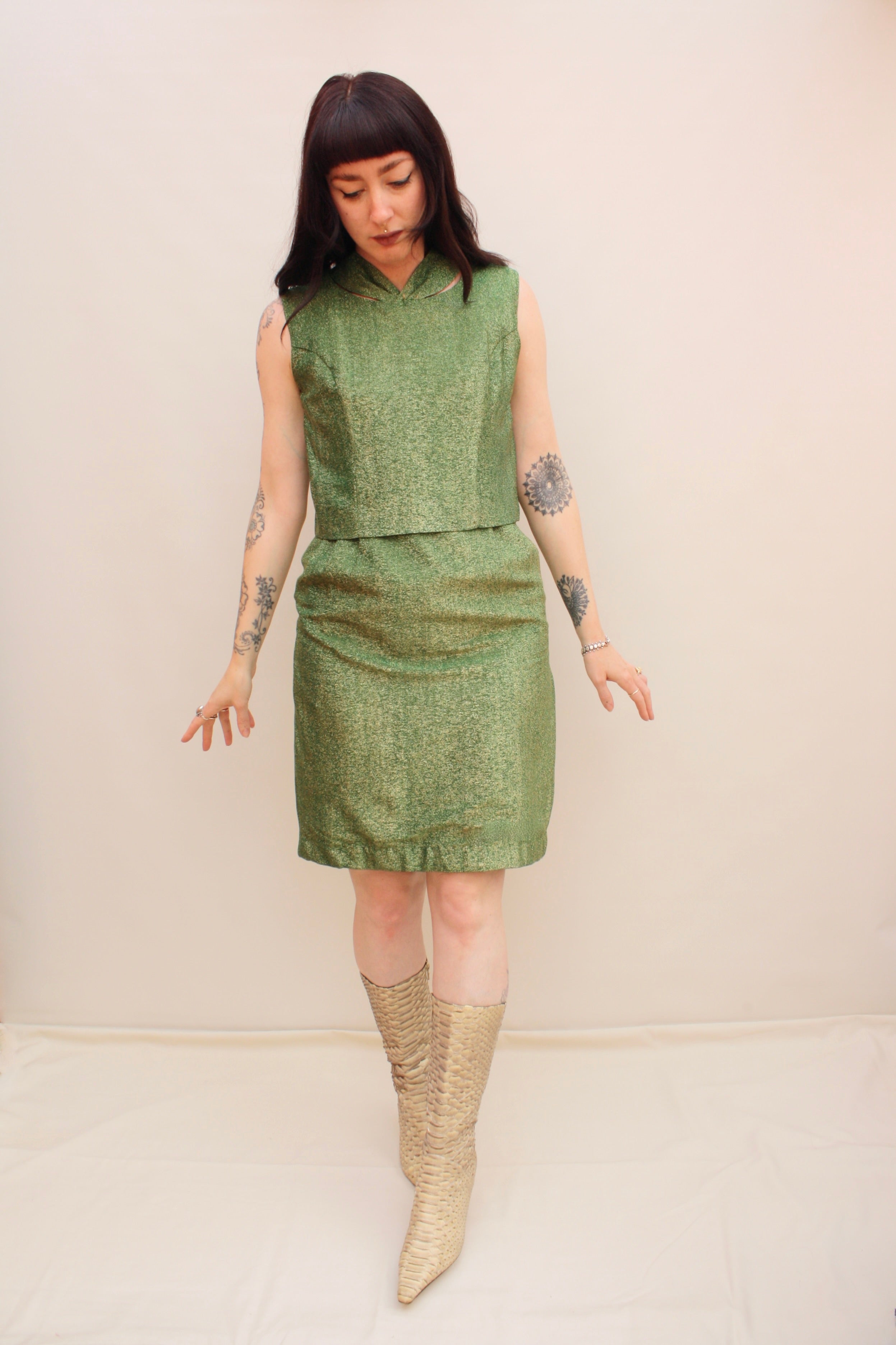 Vintage 60s Glitter Dress