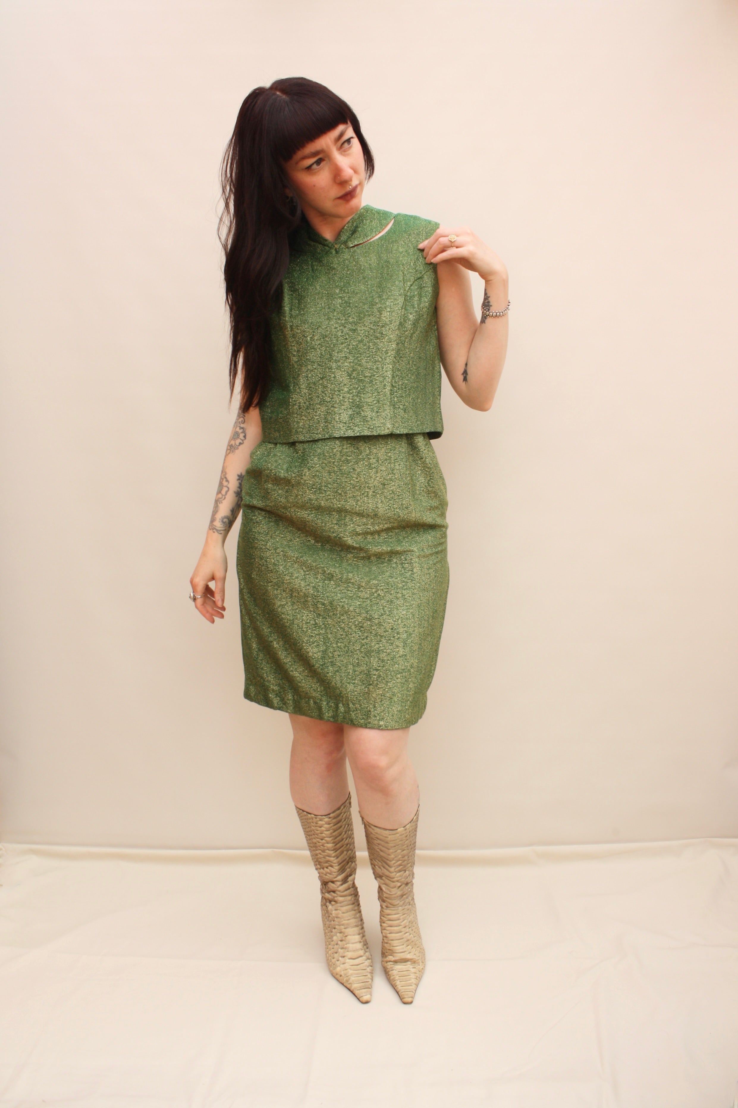 Vintage 60s Glitter Dress