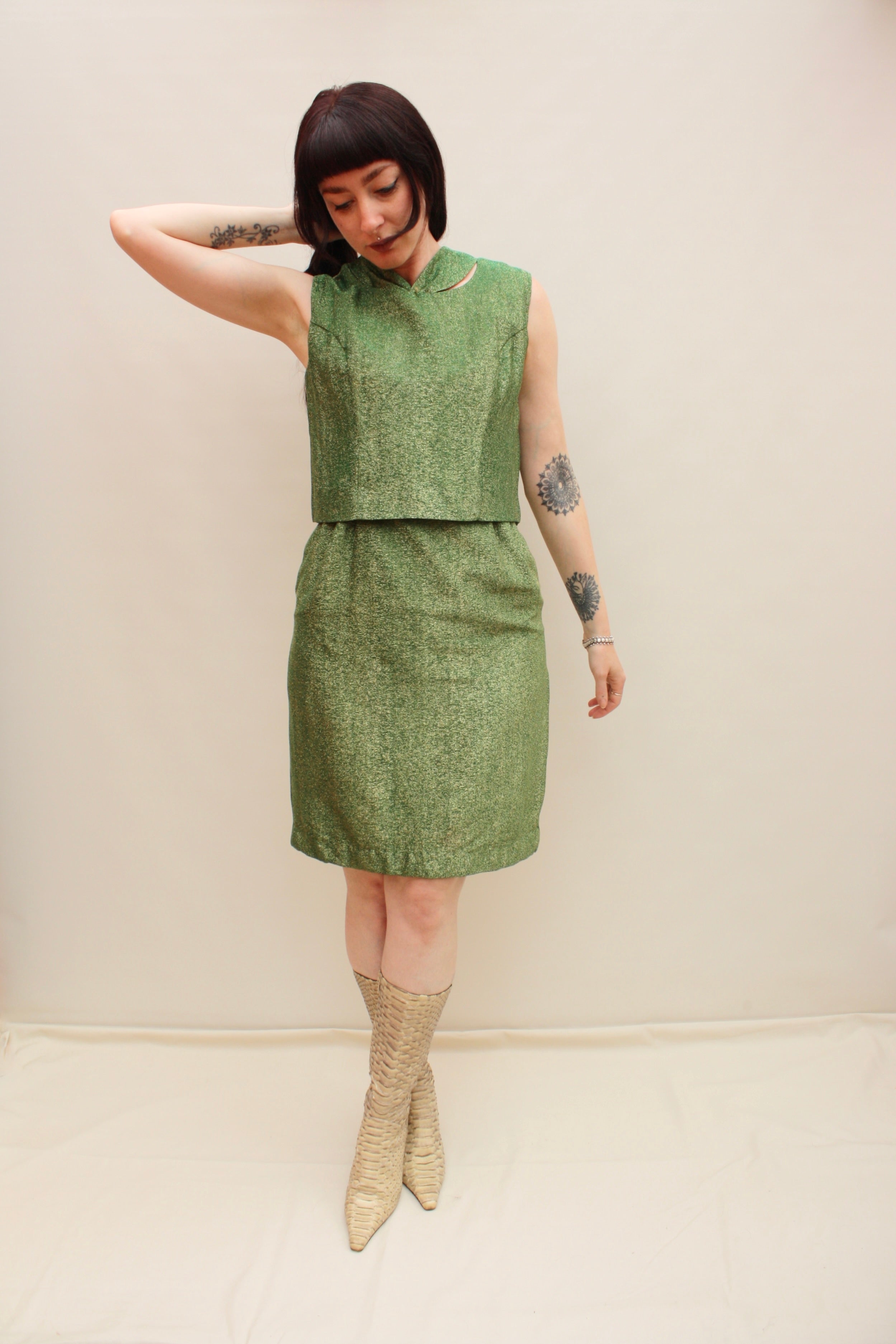 Vintage 60s Glitter Dress