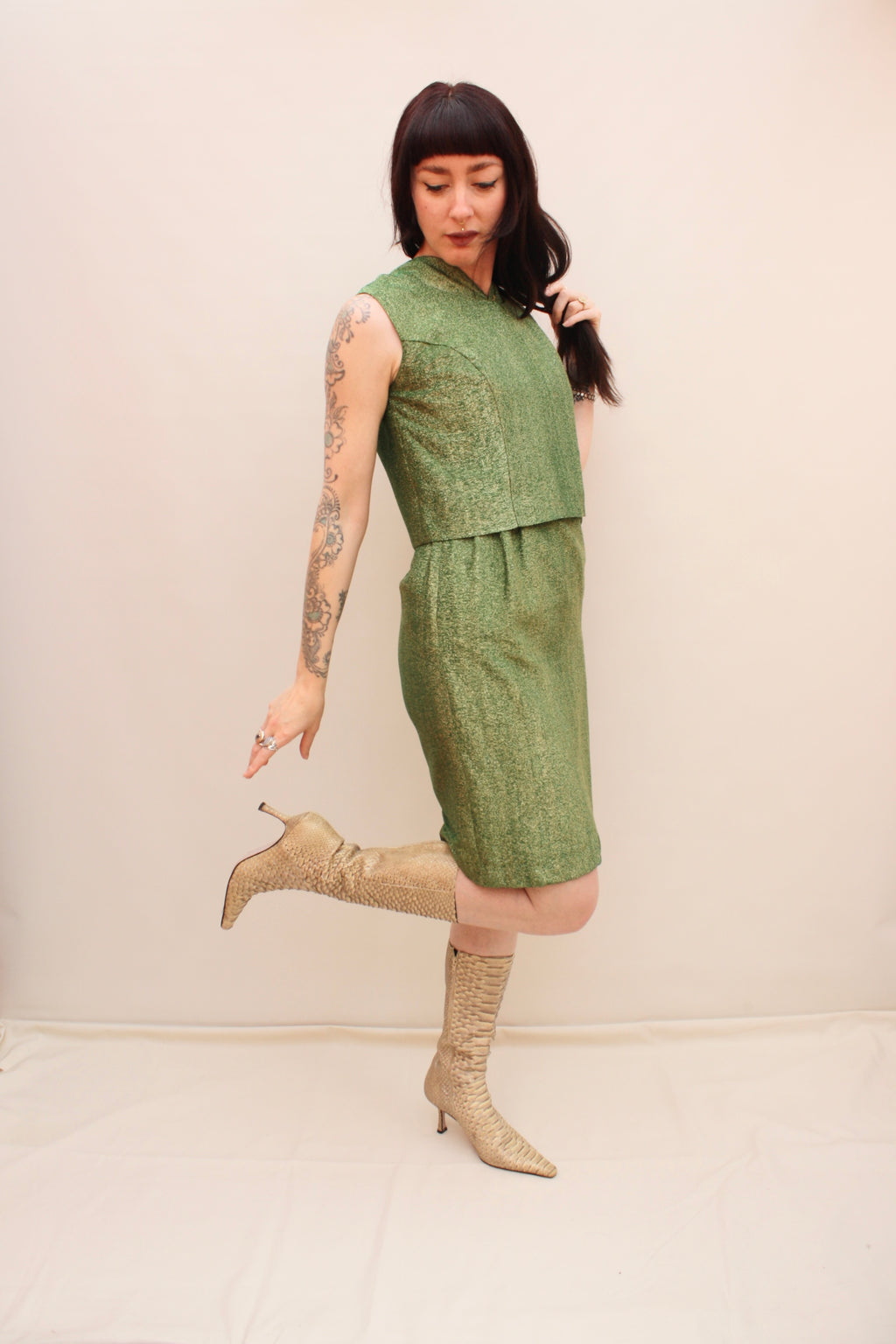 Vintage 60s Glitter Dress