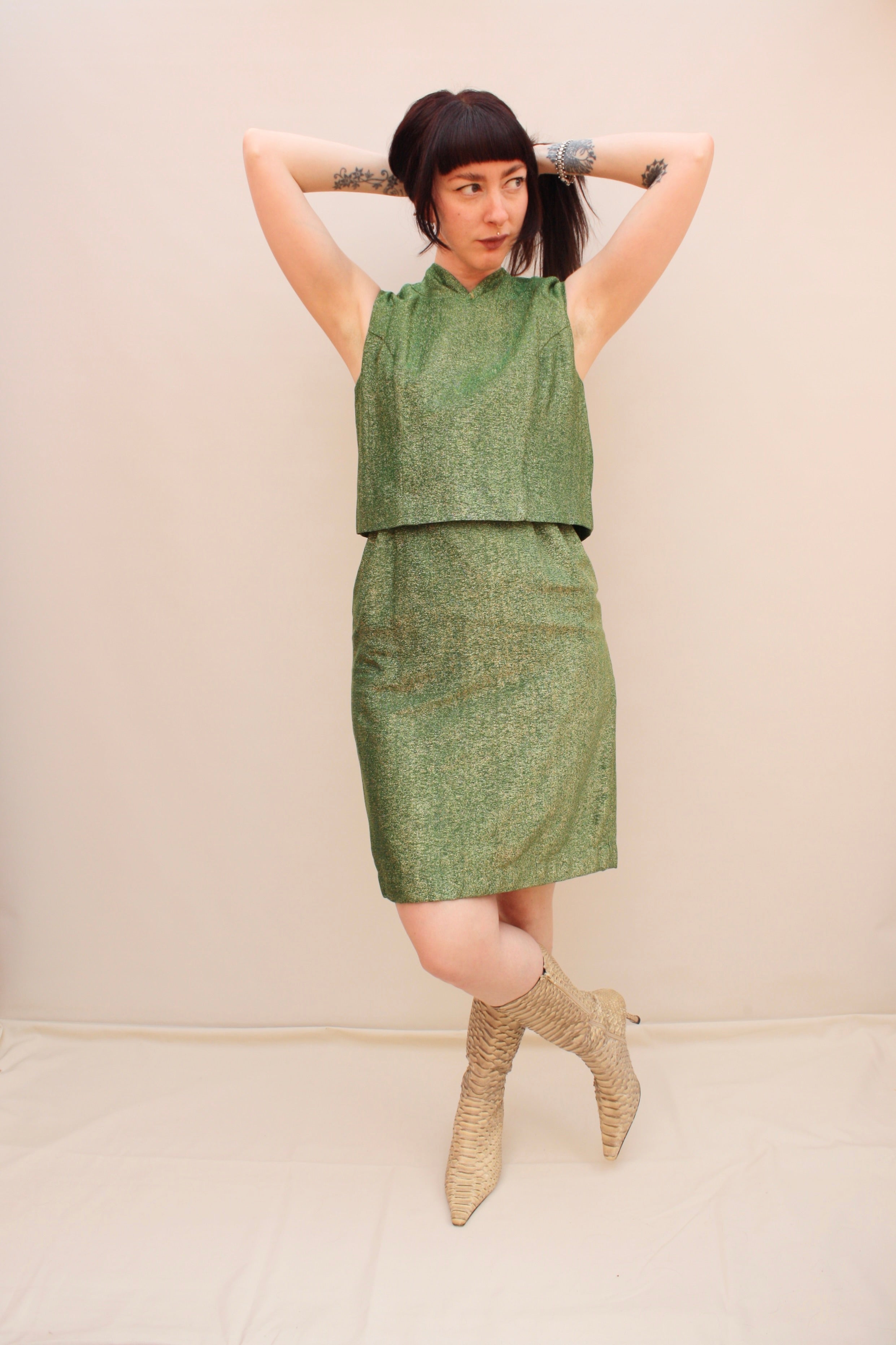 Vintage 60s Glitter Dress