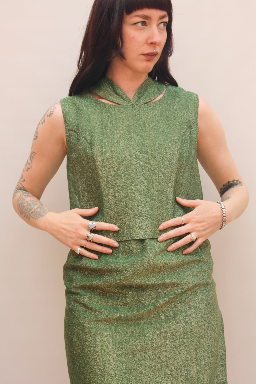 Vintage 60s Glitter Dress