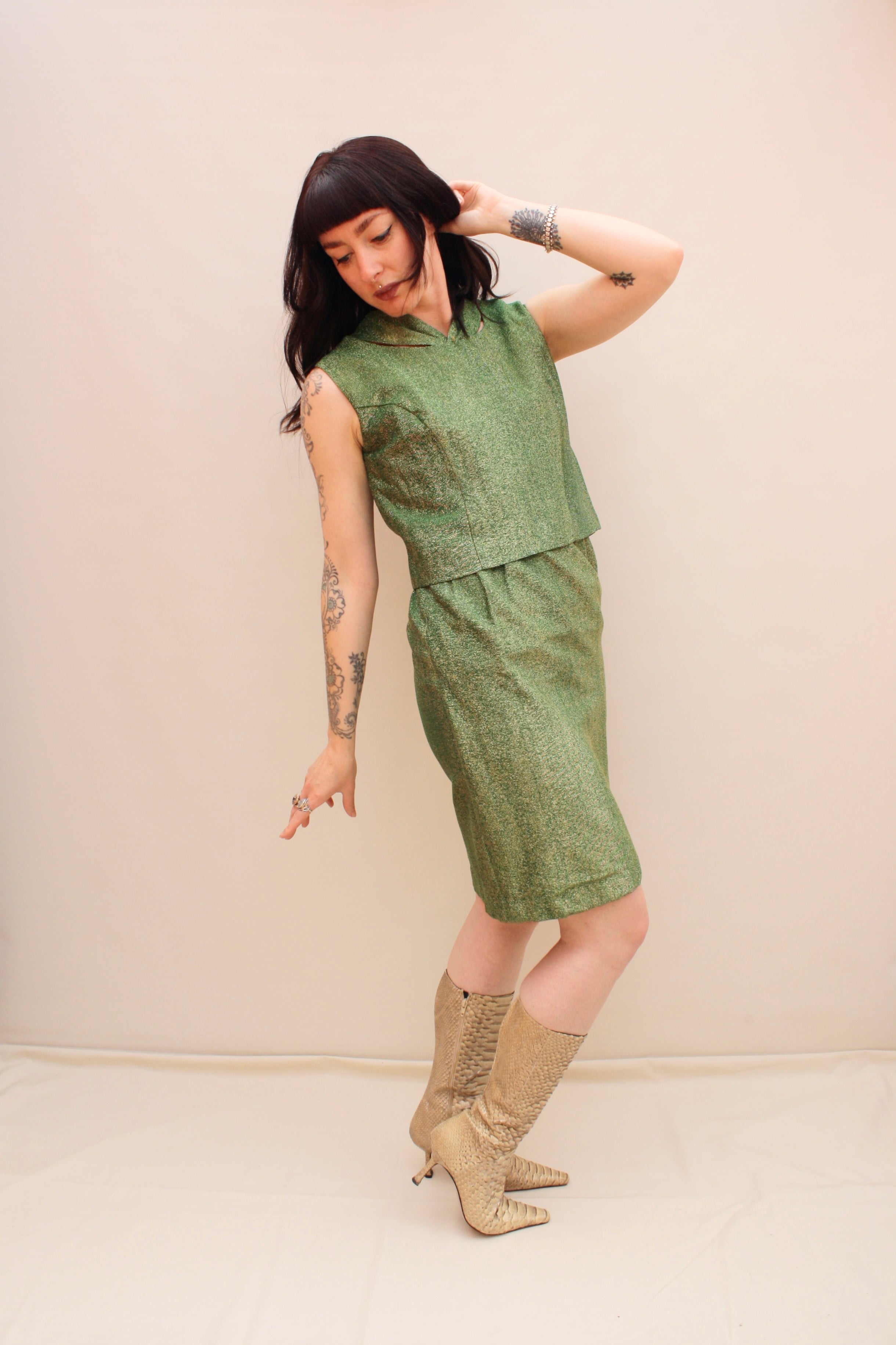 Vintage 60s Glitter Dress