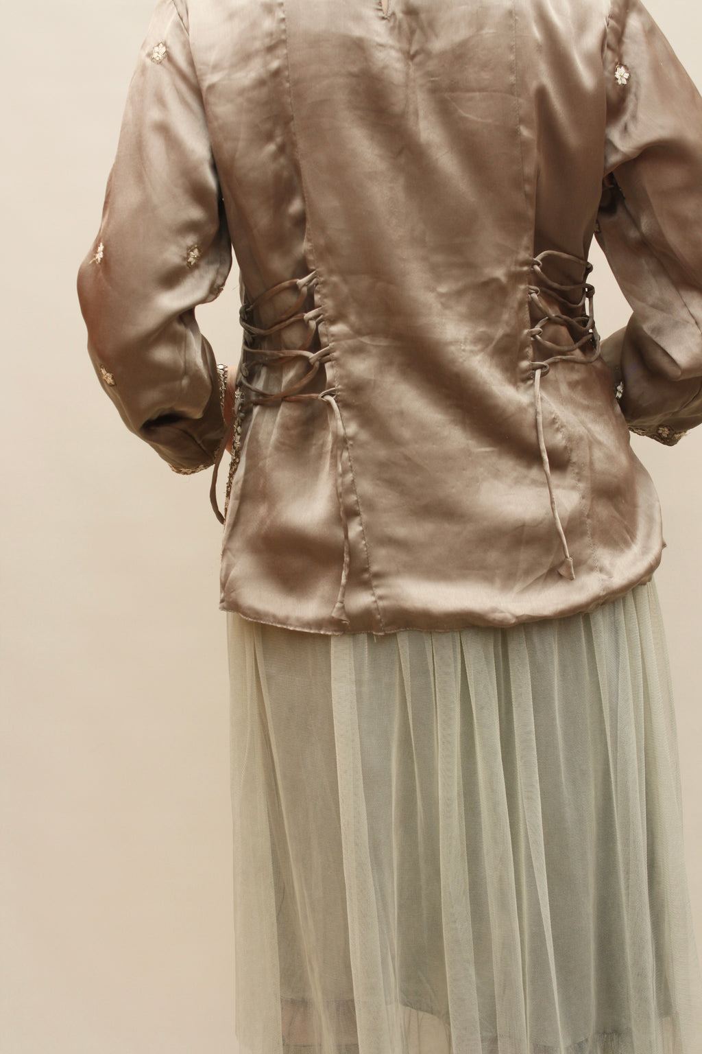 Vintage Indian Silk Blouse