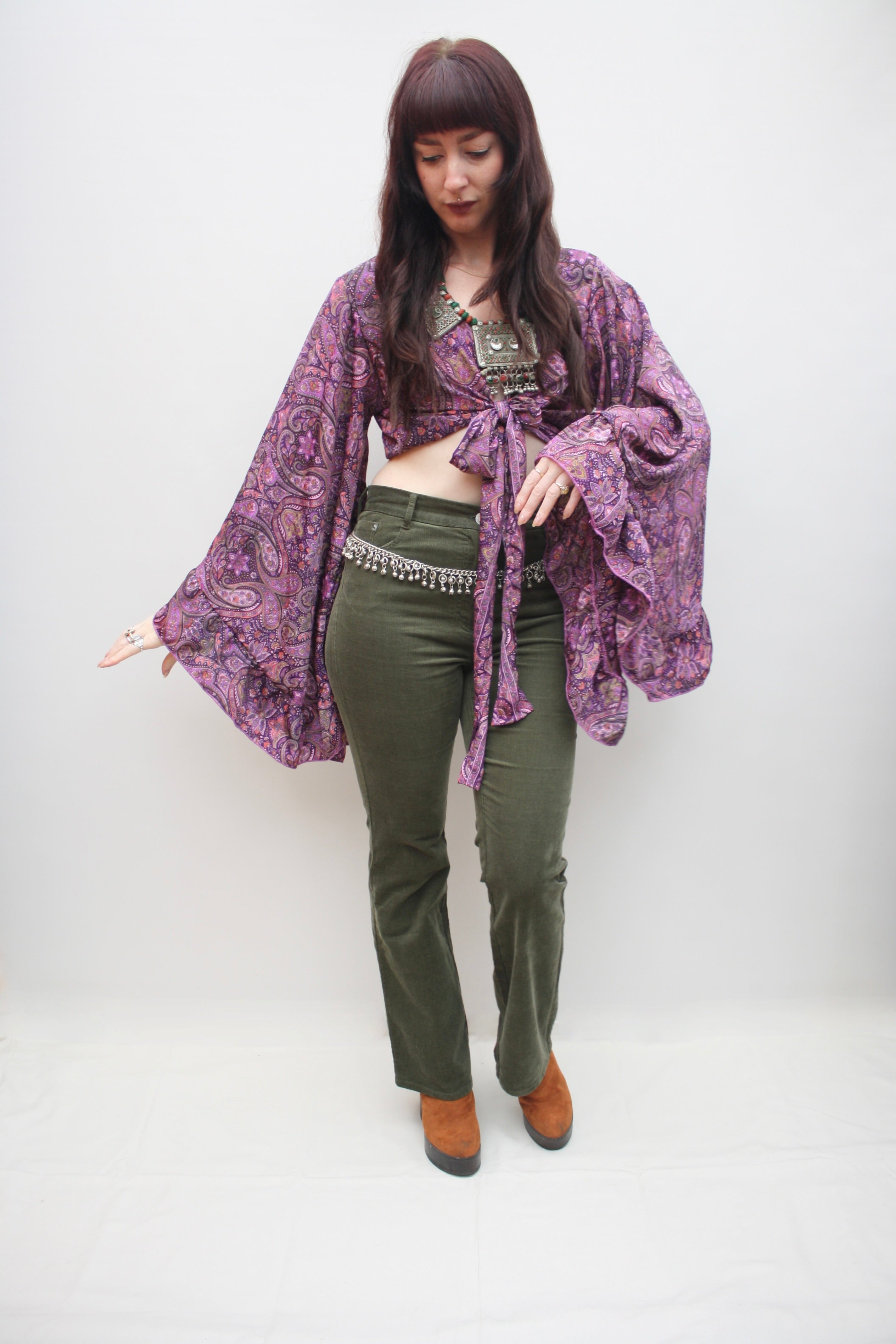 Silk Butterfly Blouse