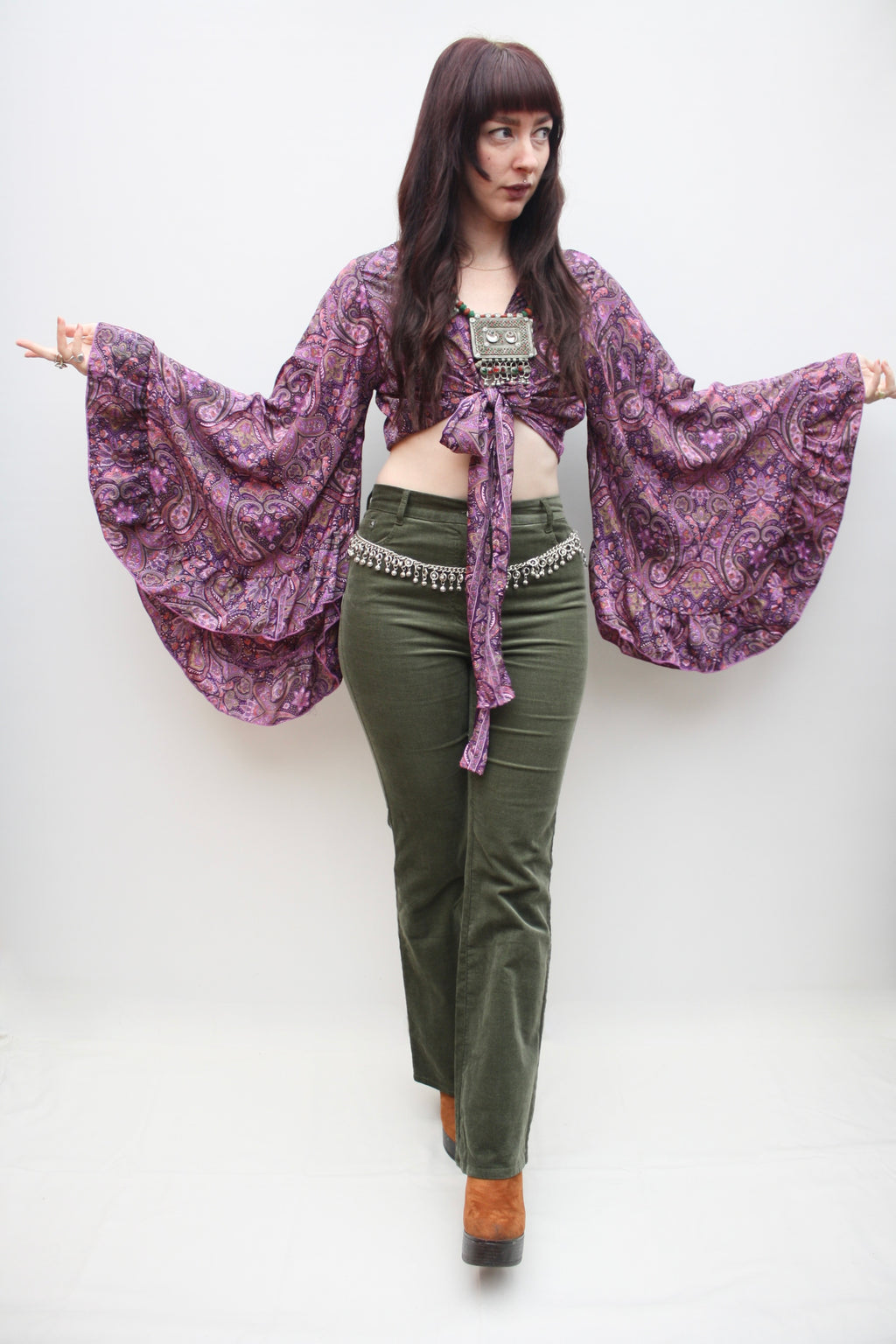 Silk Butterfly Blouse