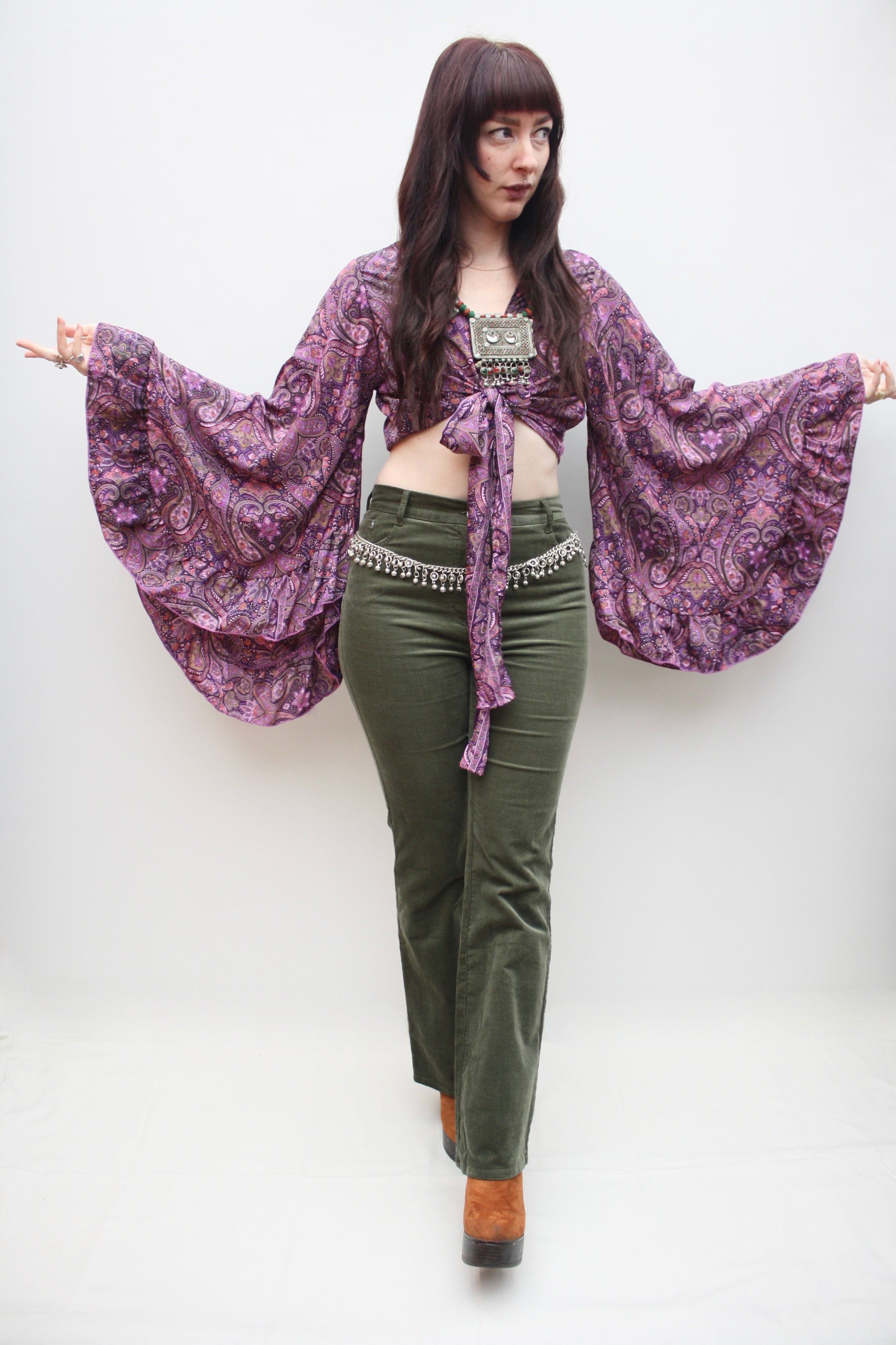 Silk Butterfly Blouse