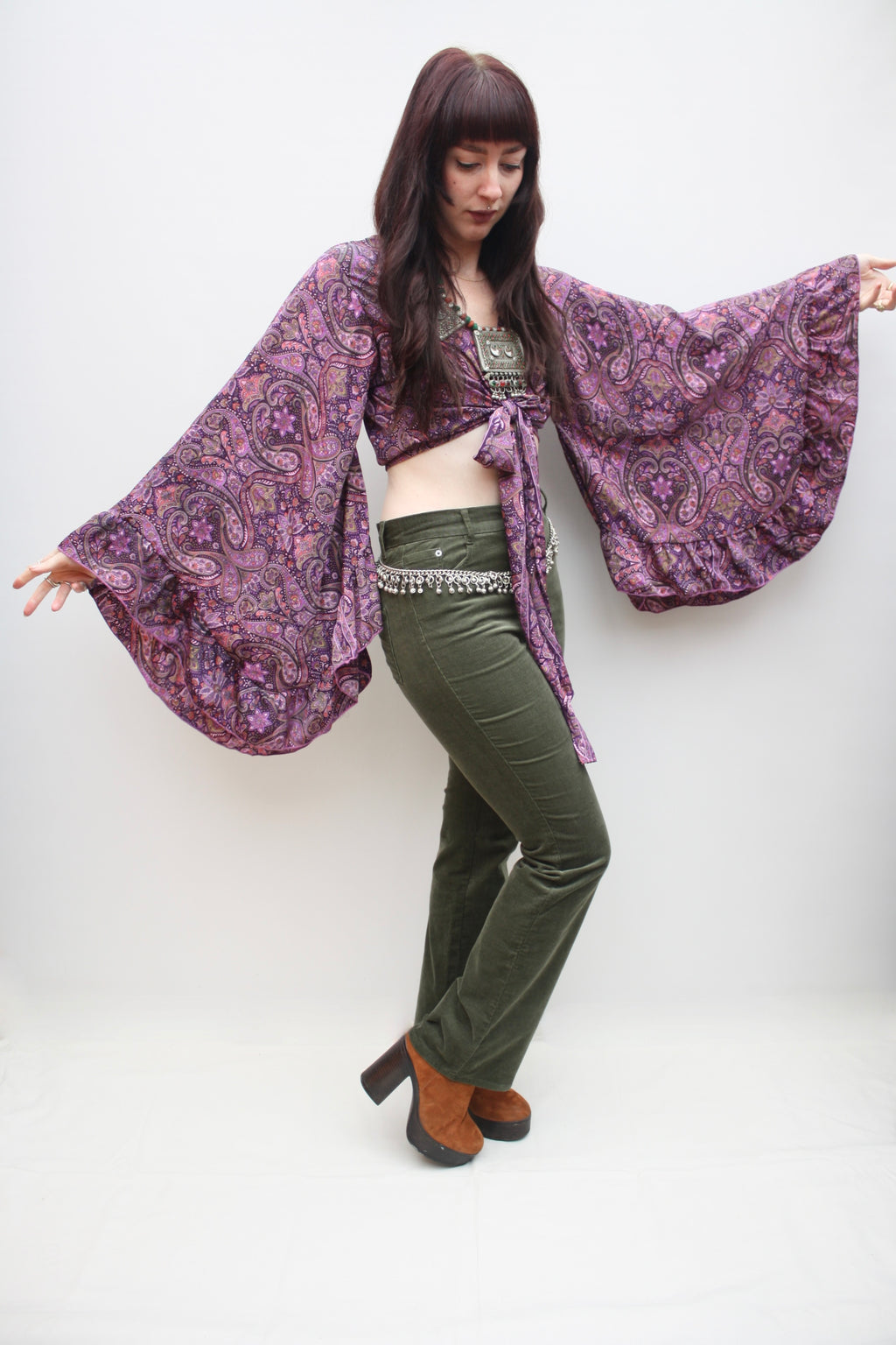 Silk Butterfly Blouse