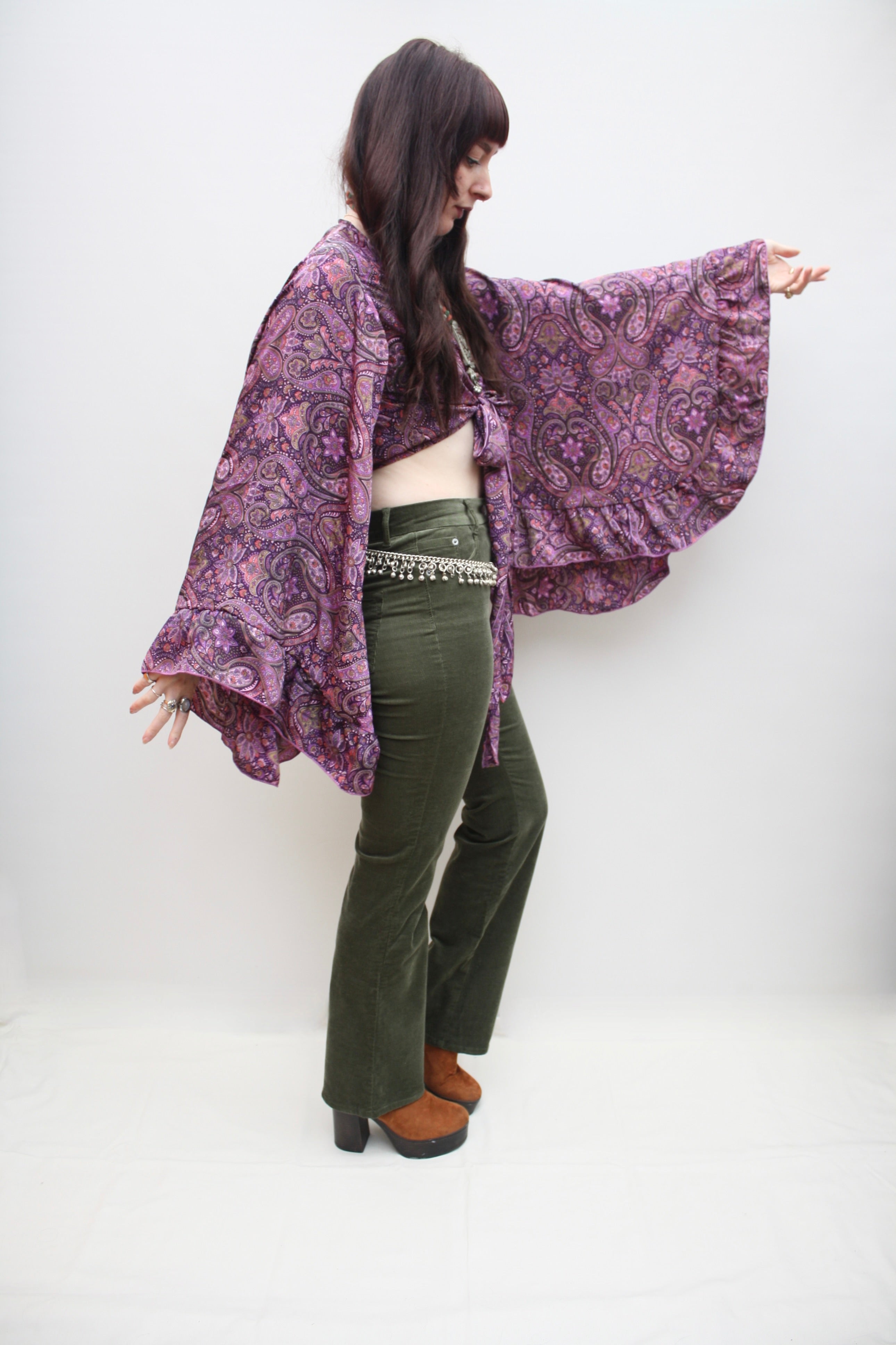 Silk Butterfly Blouse