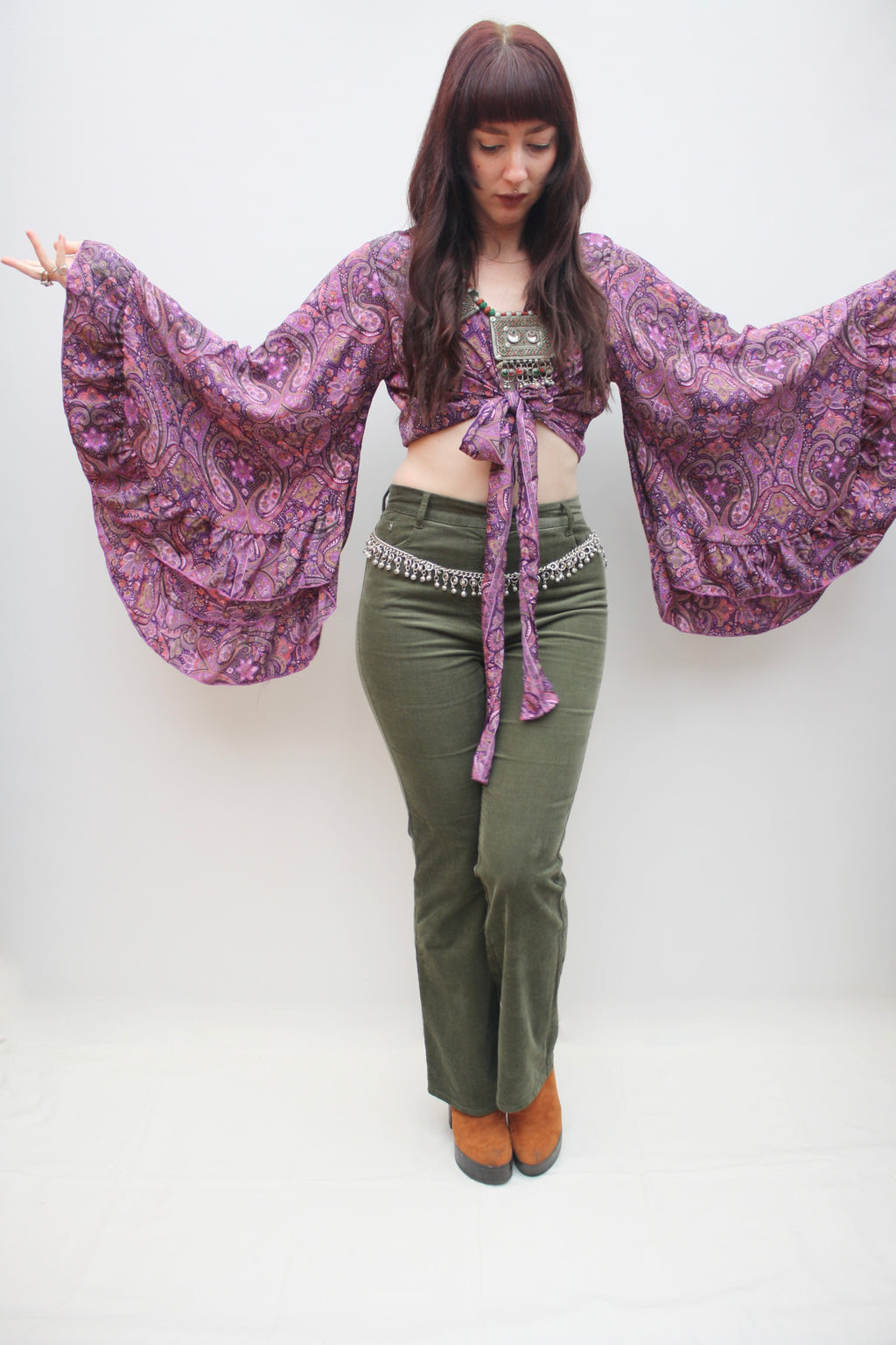 Silk Butterfly Blouse