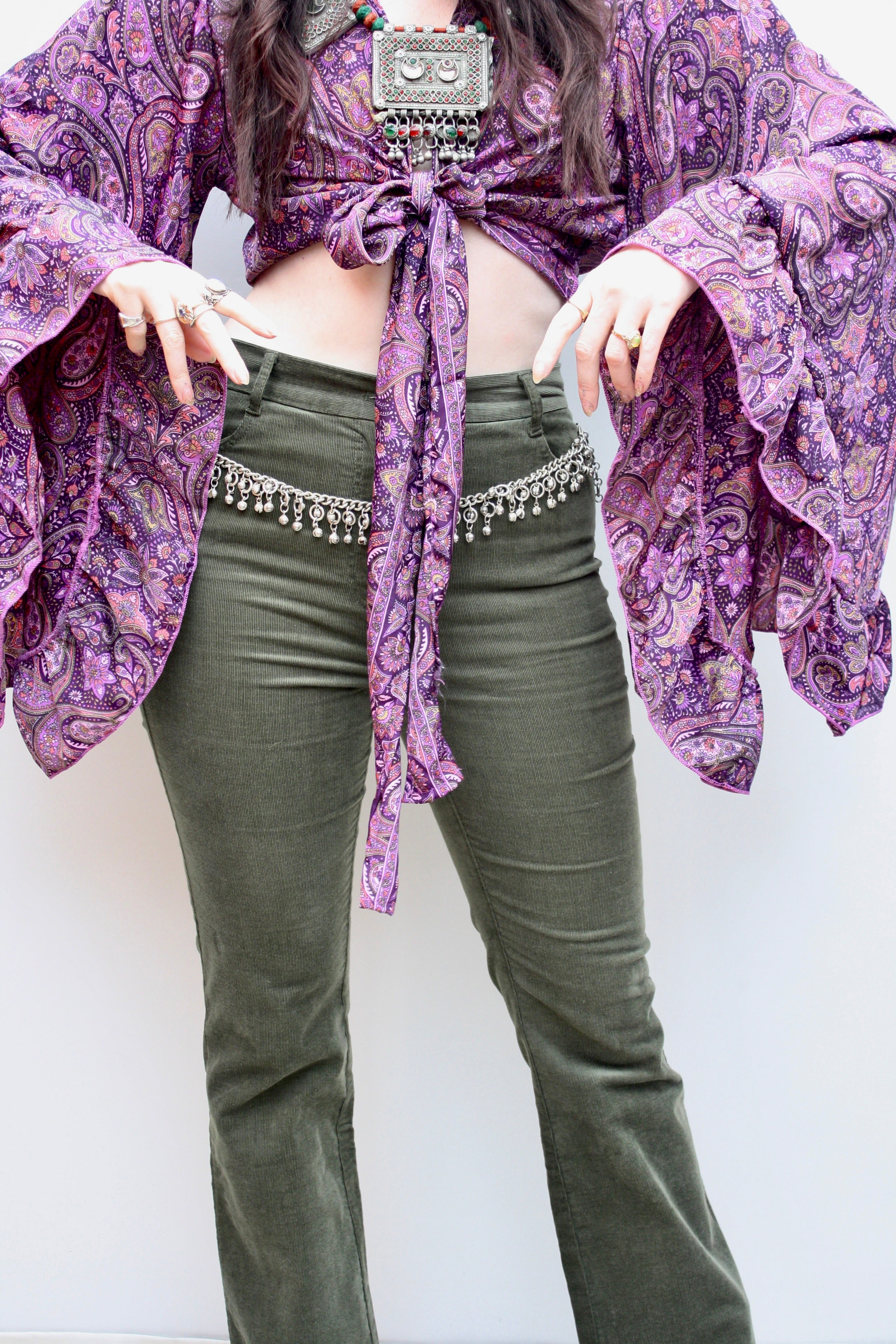 Silk Butterfly Blouse