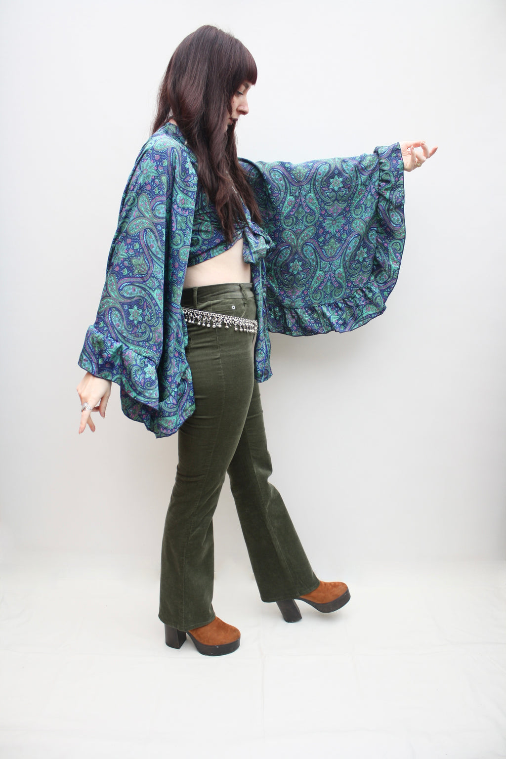 Silk Butterfly Blouse