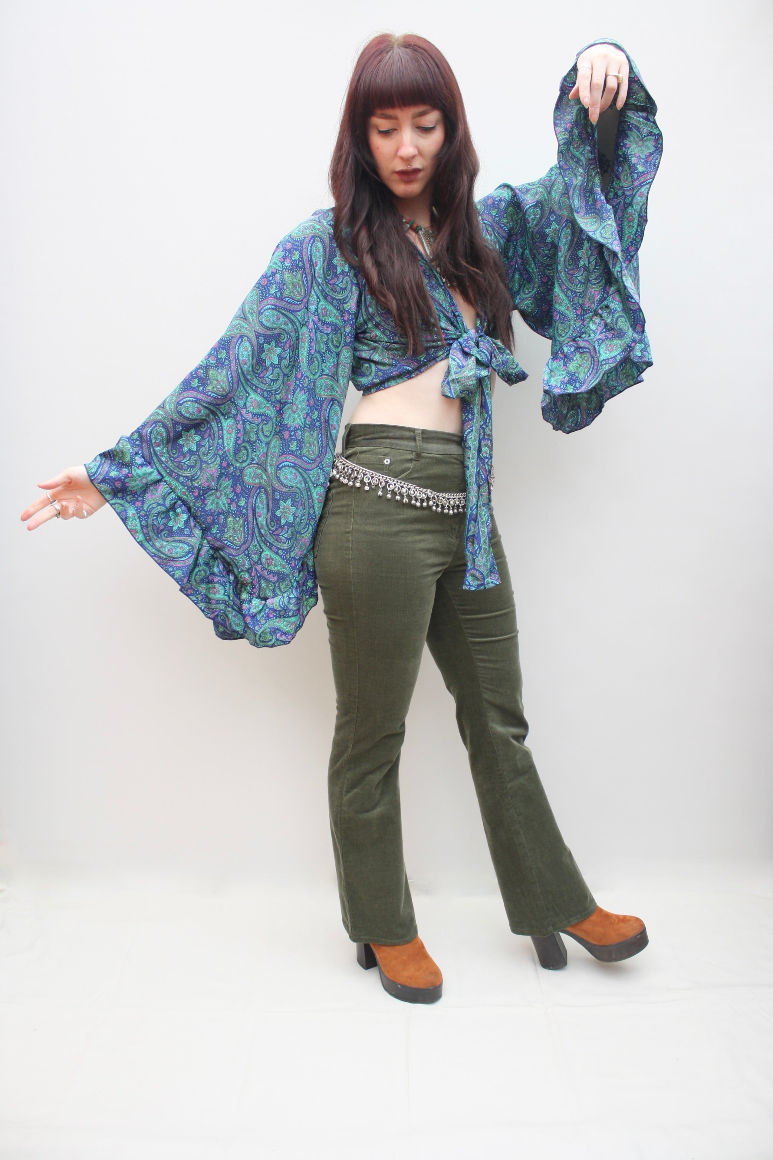 Silk Butterfly Blouse