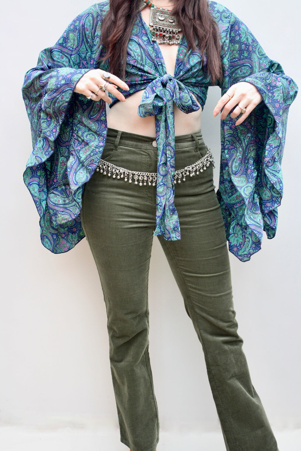 Silk Butterfly Blouse