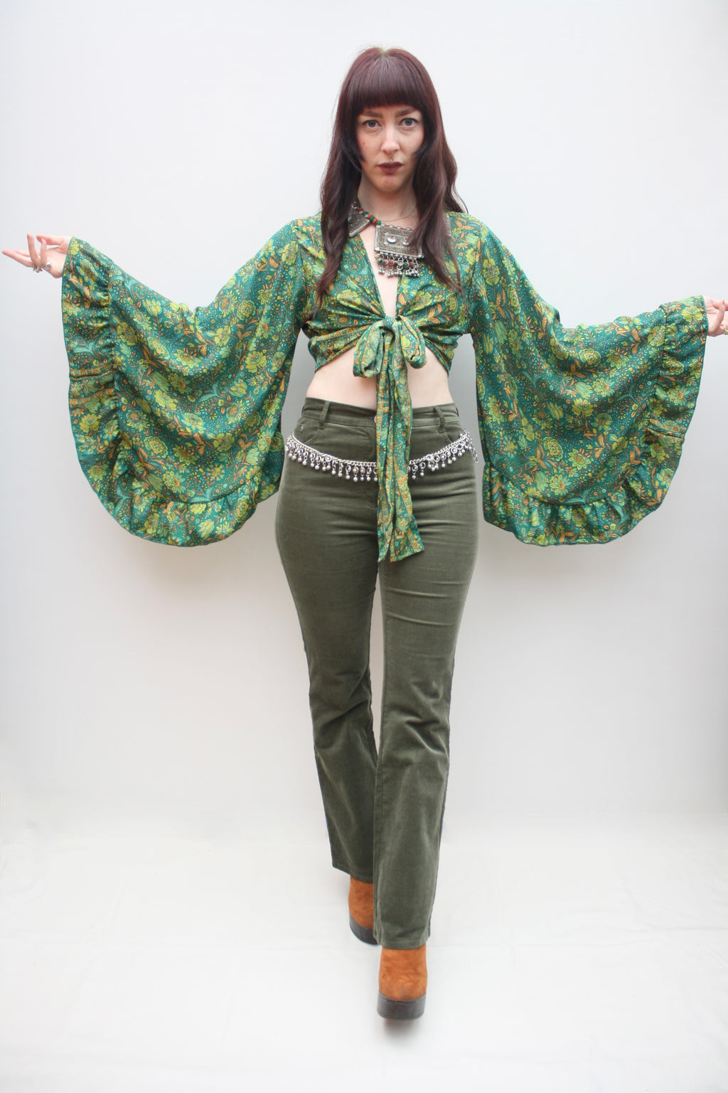 Silk Butterfly Blouse