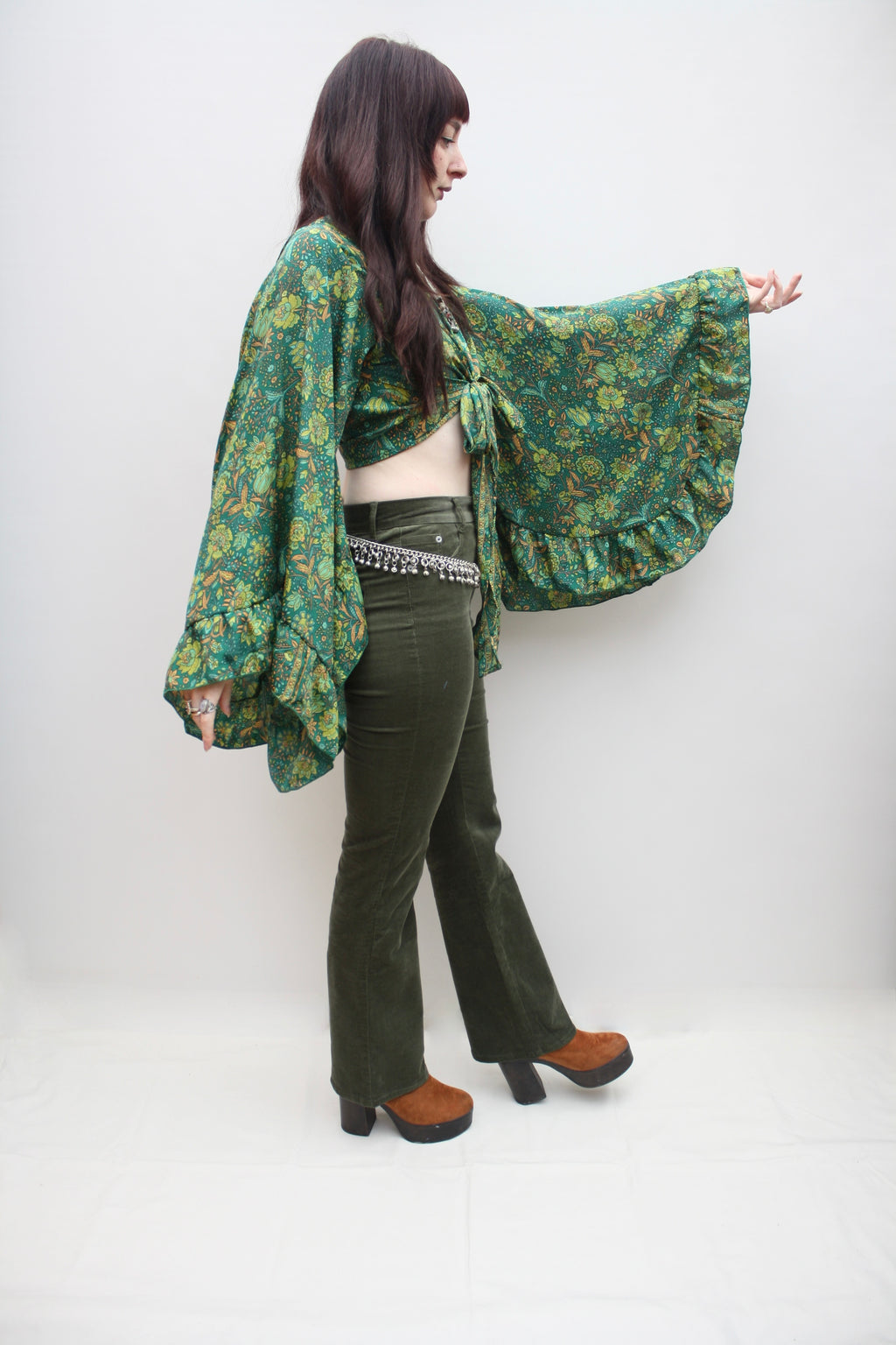 Silk Butterfly Blouse