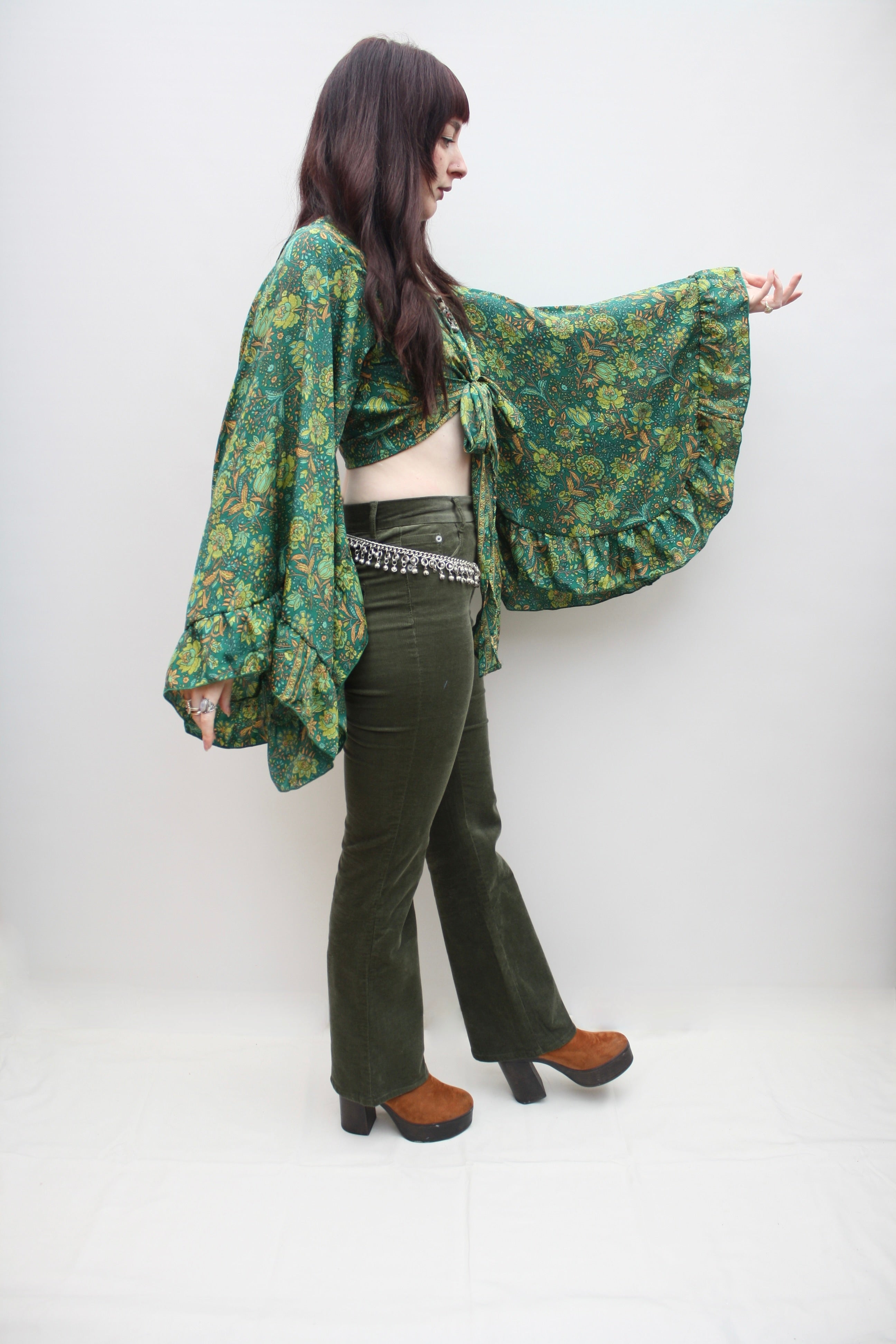 Silk Butterfly Blouse