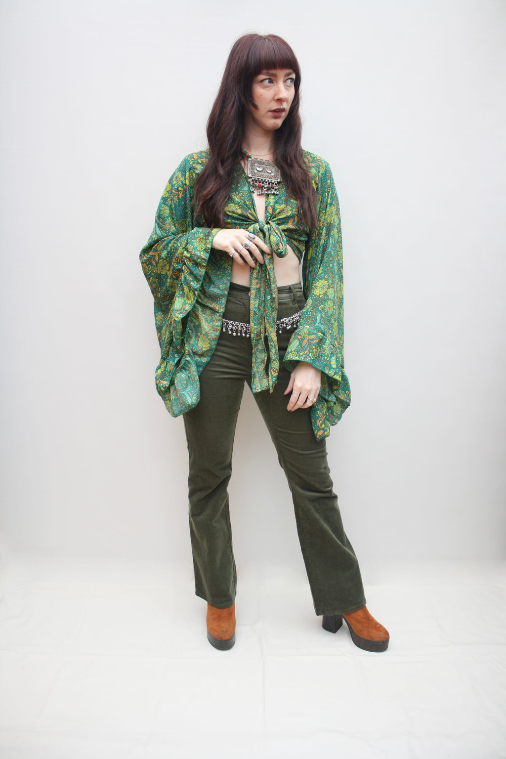 Silk Butterfly Blouse