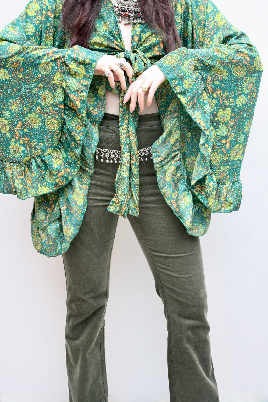 Silk Butterfly Blouse