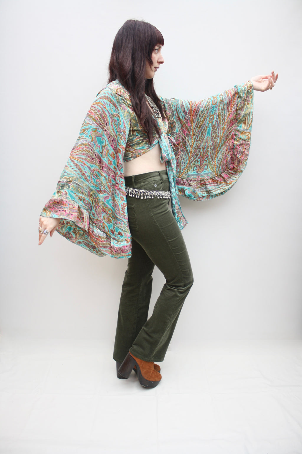 Silk Butterfly Blouse