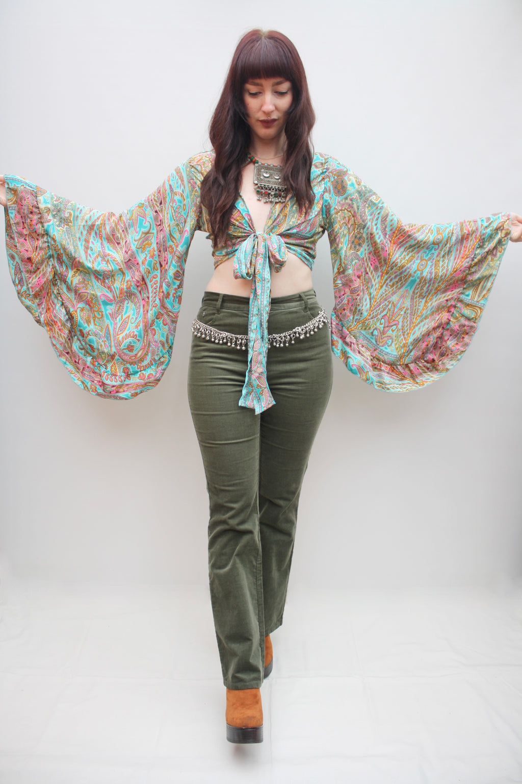 Silk Butterfly Blouse