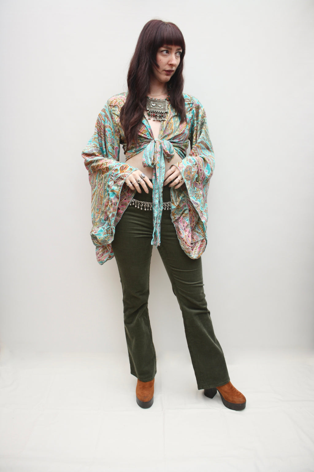 Silk Butterfly Blouse